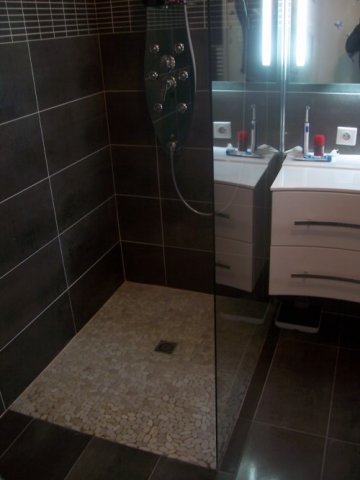 douche italienne carrelage et faïence à craponne proche lyon 